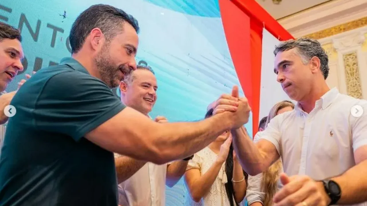 Vídeo: Brito é oficializado candidato do MDB e deu o ‘tom’ do discurso contra JHC em Maceió