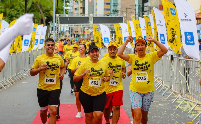 Maio Amarelo em Alagoas terá corrida de rua, seminário nacional e ações educativas