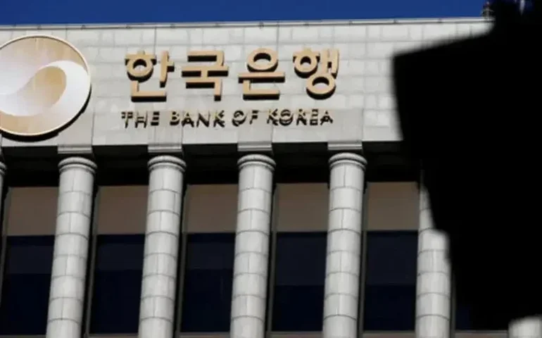BC da Coreia do Sul corta taxa básica de juros em 25 pontos-base, para 2,50%