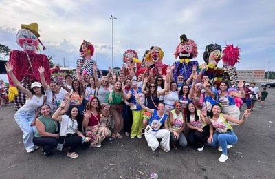 Integração entre gerações marca Carnaval do SCFV em Arapiraca