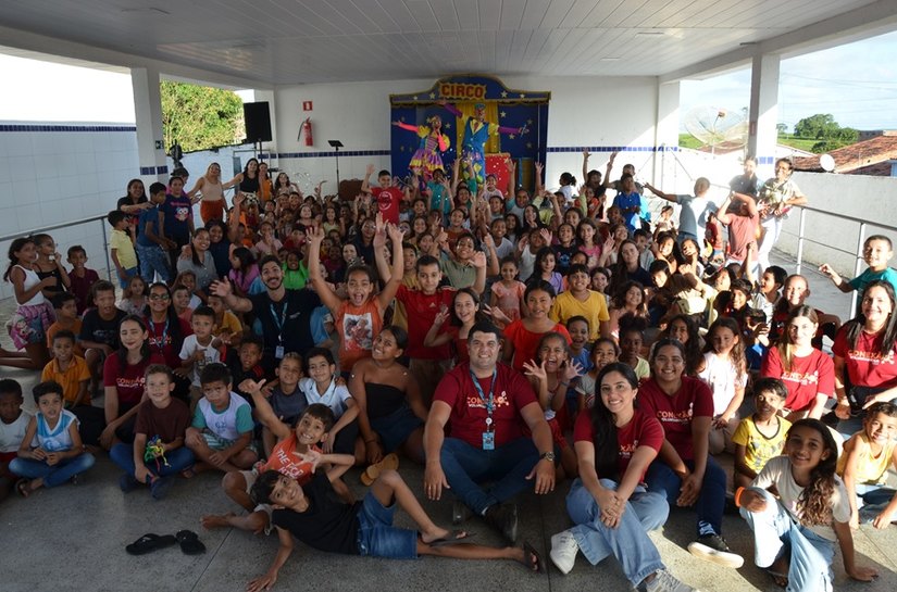 Em celebração ao Dia das Crianças, espetáculo “Agreste Itinerante: A Magia do Saneamento” foi apresentado para alunos de Lagoa da Canoa