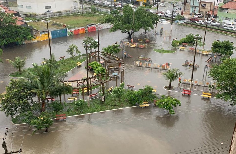 chuva na grande aracaju