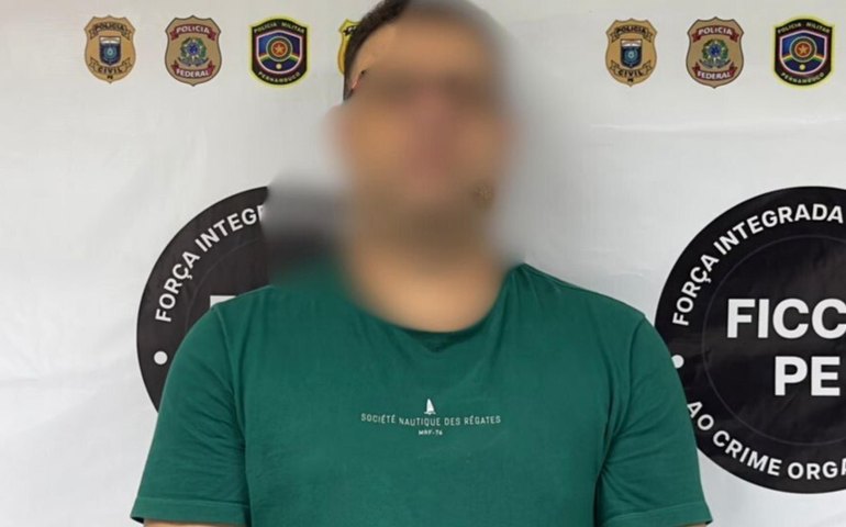 Operação integrada prende foragido ligado ao PCC em restaurante no Recife