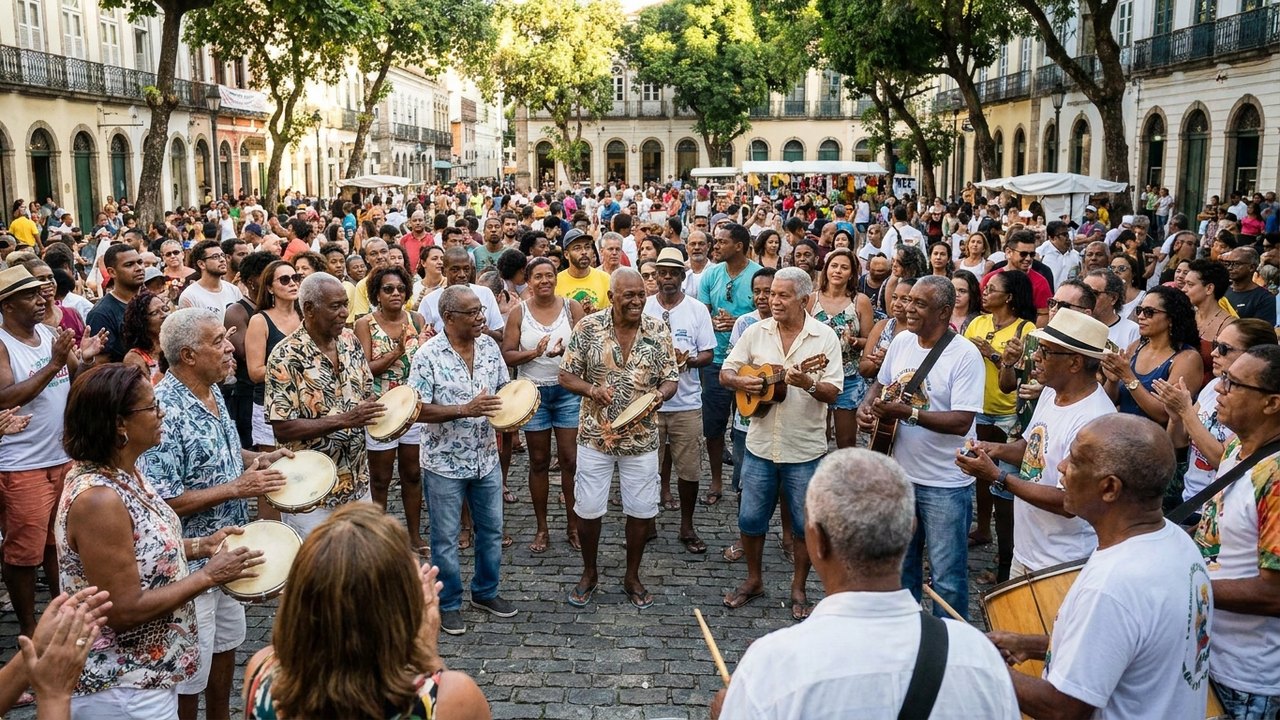 Cariocas viram ícones populares nas rodas de samba do Rio