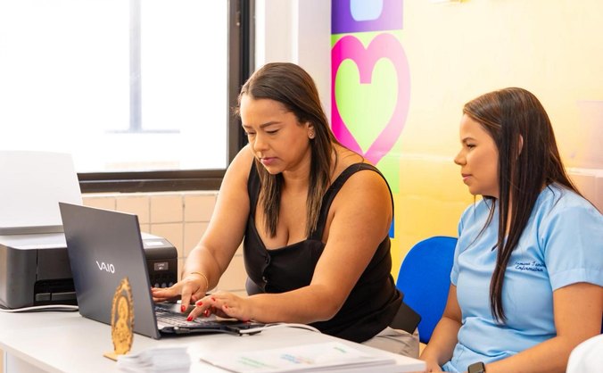 A sala do Programa Saúde Até Você Digital conta com equipamentos de última geração
