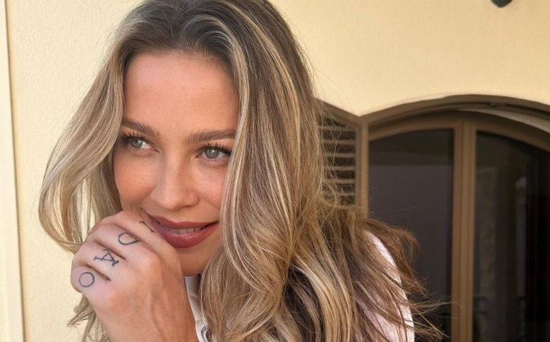 Filho de Luana Piovani vai à escola; atriz agradece Cintia Dicker