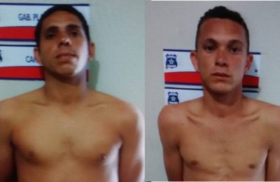 Dois são autuados por tentativa de assalto a supermercado