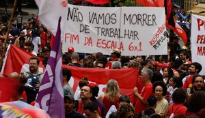Manifestação contra a escala 6x1. Fonte: Internet