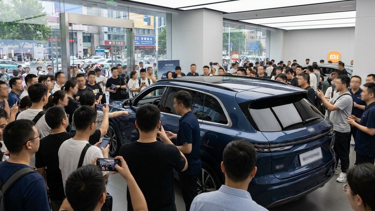Ações da Xiaomi disparam após empresa informar mais de 70 mil pedidos do novo SUV SkyNomad