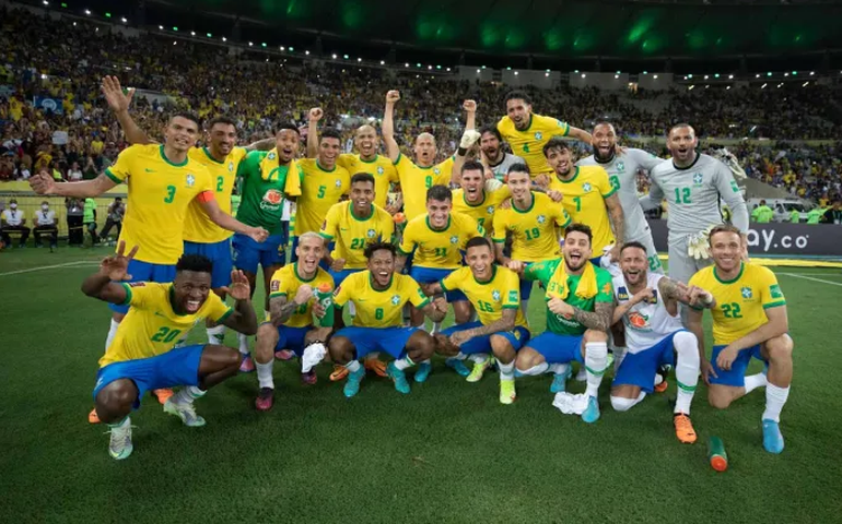 Brasil mantém o primeiro lugar no ranking da Fifa; Bélgica é a segunda colocada