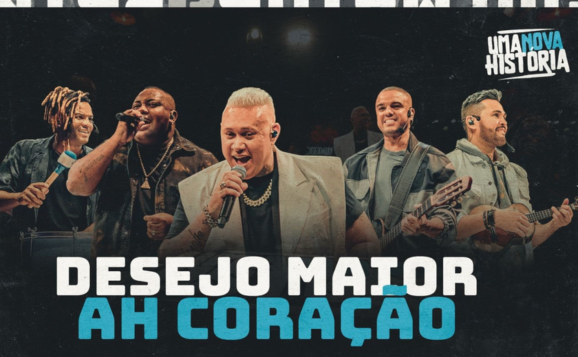 Desejo Maior lança faixa inédita “Ah Coração” e entrega nova dose de emoção ao pagode romântico