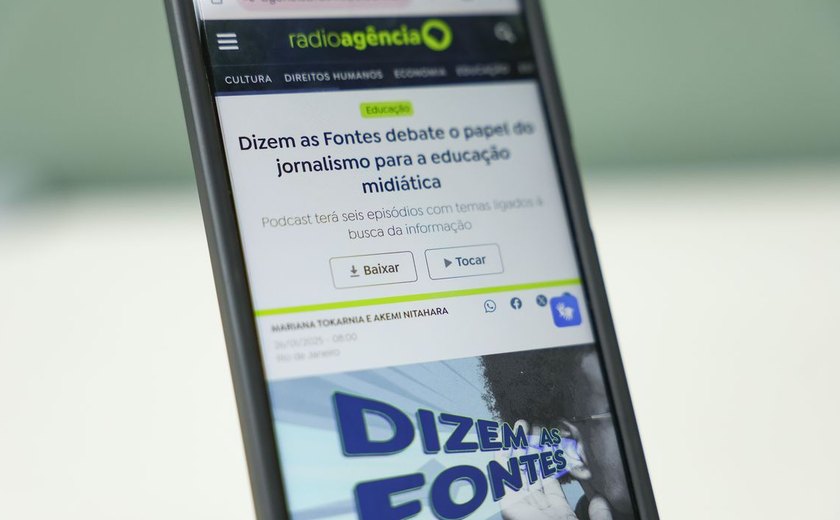 Educação midiática e rotina do jornalismo são temas de podcast