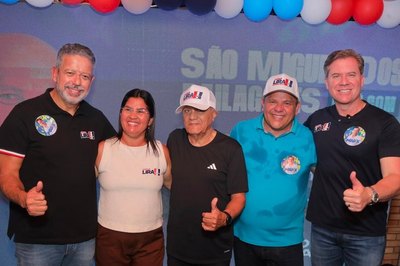 São Miguel dos Milagres e Porto de Pedras selam apoio integral do Litoral Norte à pré-campanha de Arthur Lira ao Senado