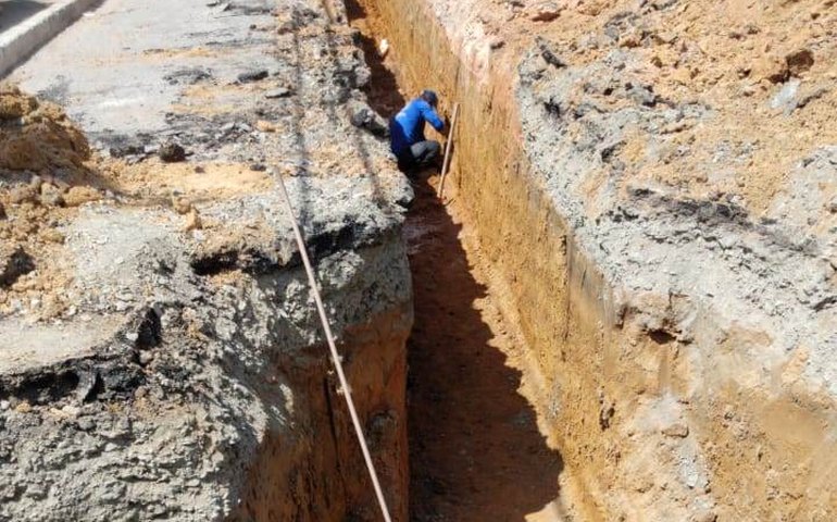 Praça Padre Cicero recebe serviços de drenagem