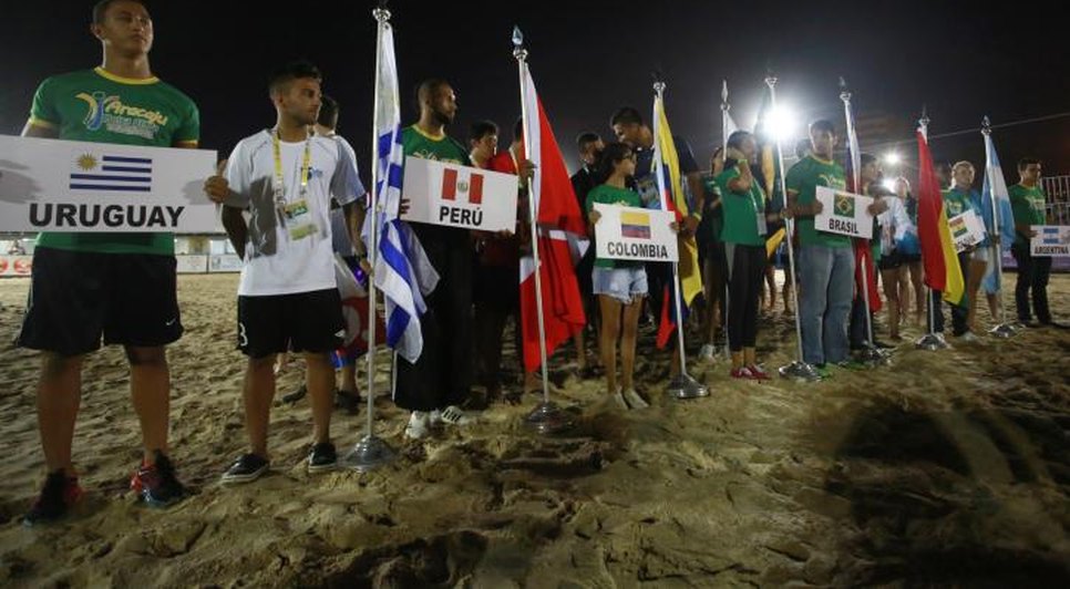 beach games internacional / Foto: cbdu