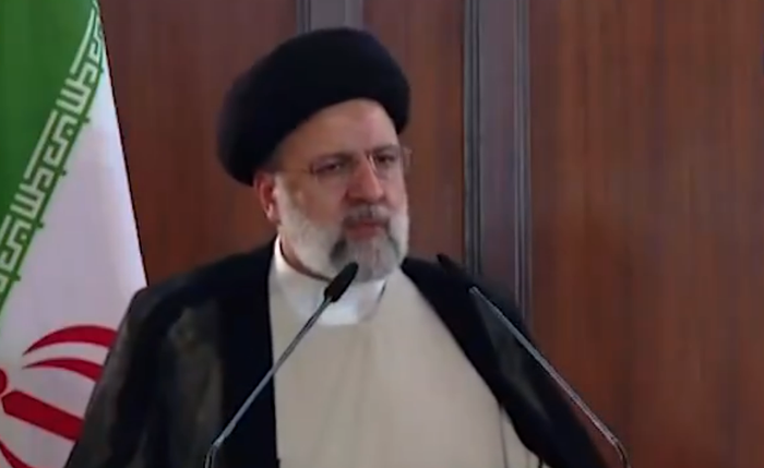 O presidente do Irã, Ebrahim Raisi