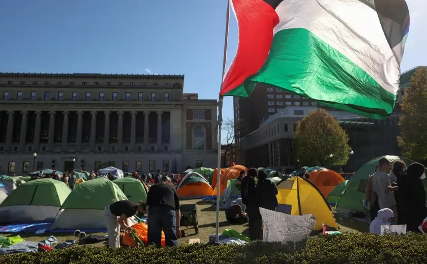 Europa tem protestos a favor da Palestina com pedido de cessar-fogo