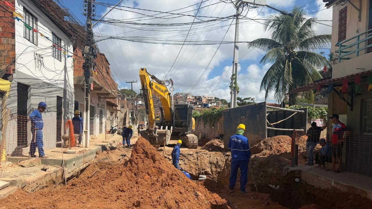Obra de macrodrenagem da Grota do Ipanema avança e alcança 73% de execução