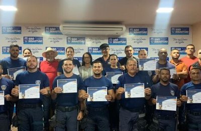 Guarda Municipal de São Sebastião conclui curso de capacitação sobre técnicas operacionais