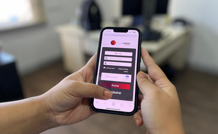 Aplicativo Alerta Celular é opção para garantir devolução de aparelho em caso de roubo ou furto