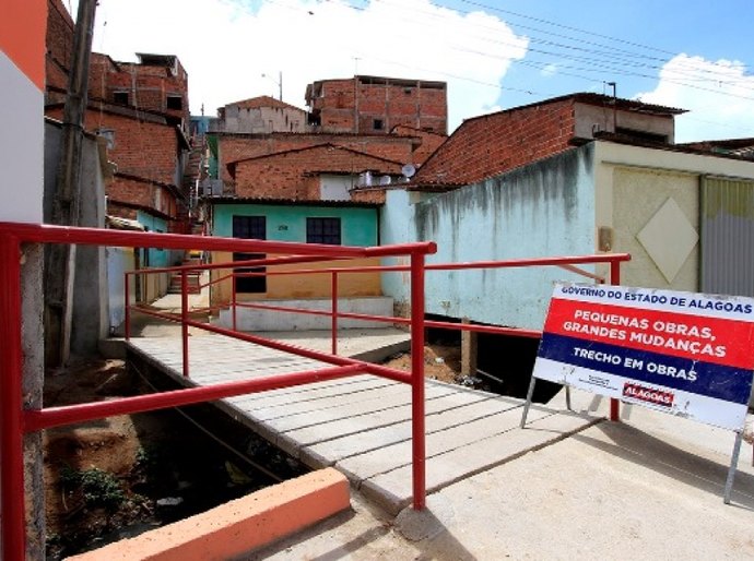 Oficial da ONU-Habitat atesta melhorias imediatas levadas às grotas de Maceió