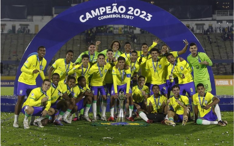 Brasil é campeão invicto da CONMEBOL Sub17/2023