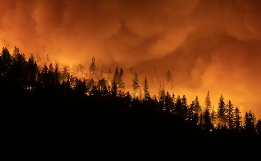 Homem é preso após atirar carro em chamas de barranco e provocar maior incêndio do ano na Califórnia 