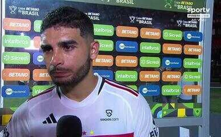 Michel Araújo diz entender vaias após empate do São Paulo: 'Temos a responsabilidade de ganhar'