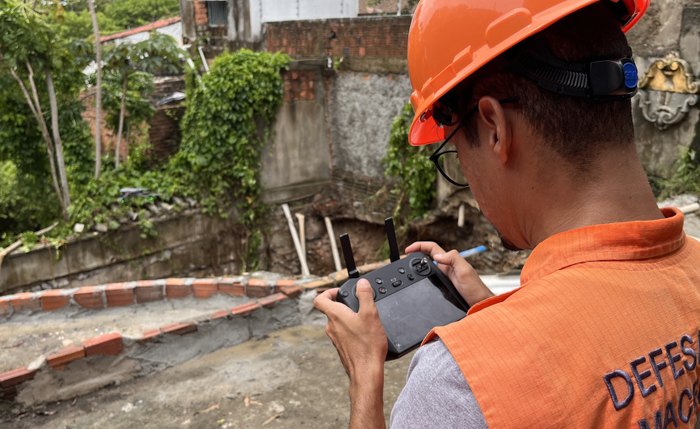 Equipamentos ajudam a visualizar desastres em locais de difícil acesso