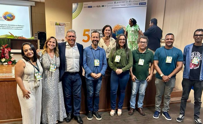 A participação do munícipio se deu através dos delegados escolhidos na 1ª Conferência Municipal de Meio Ambiente, que aconteceu em dezembro de 2024