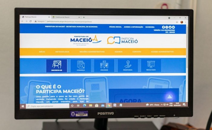 Audîências públicas acontecem na plataforma virtual Participa Maceió