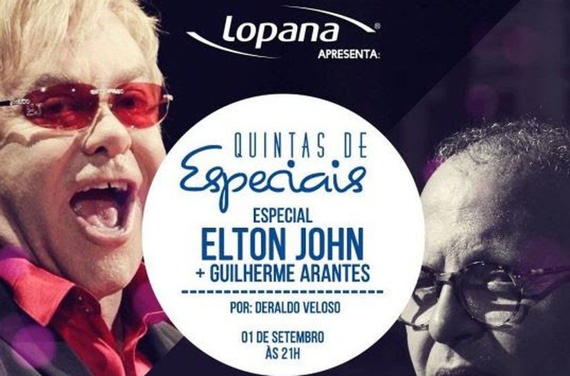 Elton John ganha homenagem no “Quintas de Especiais” do Lopana