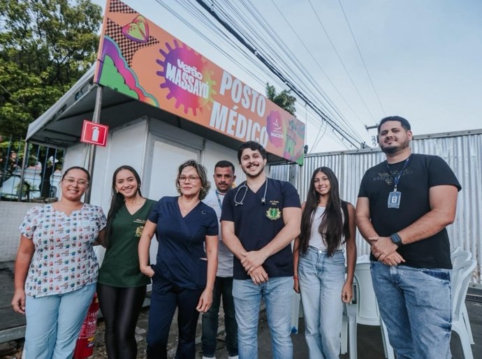 Saúde disponibiliza serviços de emergência para público durante Verão Massayó 2026