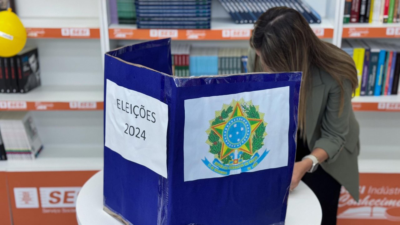 Socioeducandos recebem instruções sobre direito ao voto e participam de eleição simulada em Alagoas