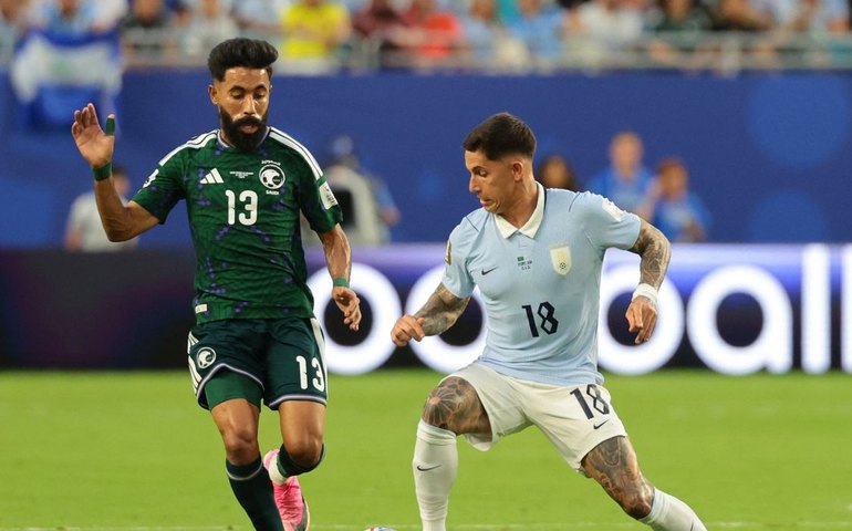Uruguai busca empate com a Arábia Saudita na estreia do Grupo H