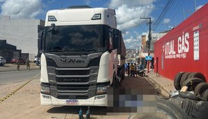 Acidente com caminhão