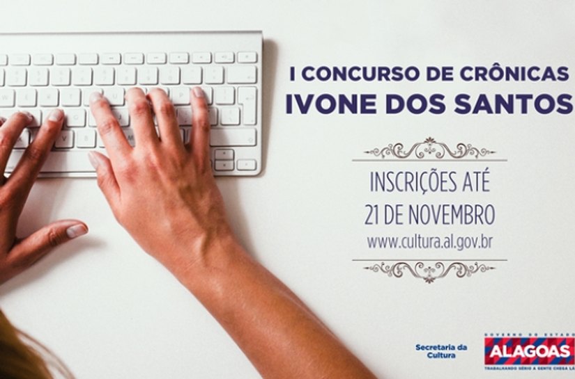 Inscrições do Concurso de Crônicas Ivone dos Santos acabam nesta 2ª