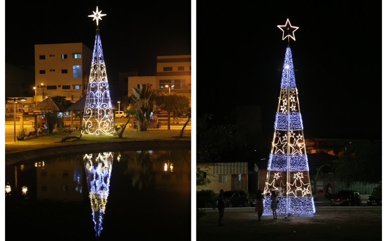 Envolta de um clima sereno, Arapiraca ganha suas luzes natalinas