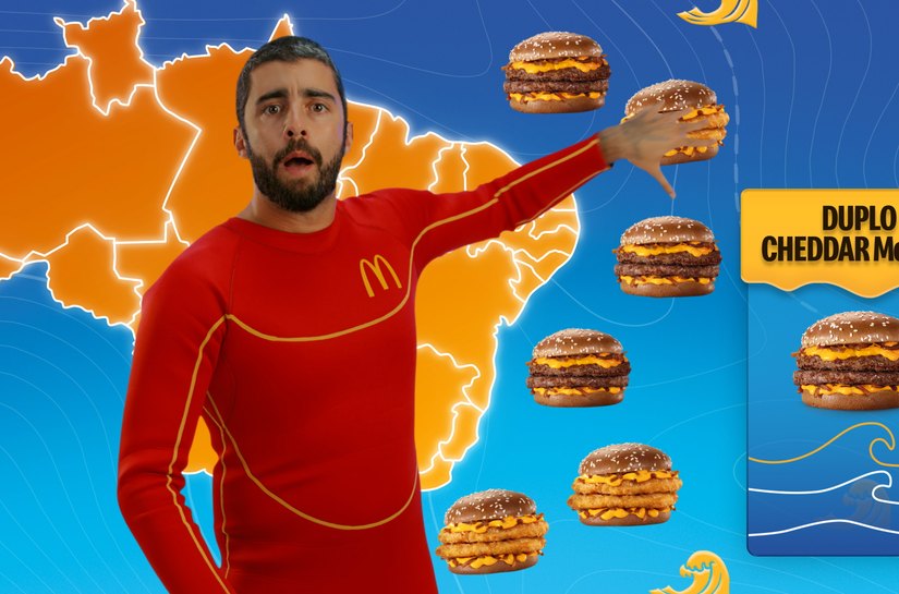 Família Cheddar desembarca com novidades no McDonald’s e Pedro Scooby estrela nova campanha