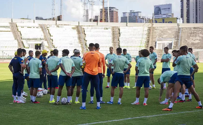 Seleção brasileira define escalação para estreia Pré-Olímpica