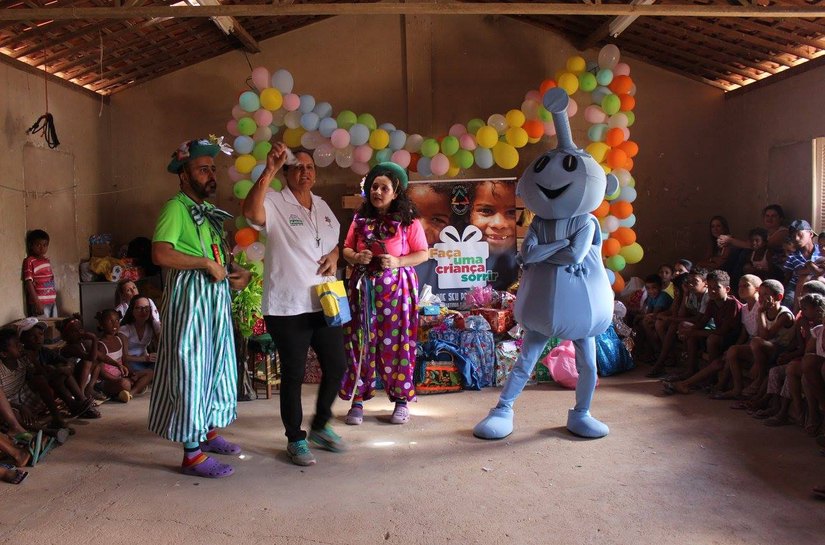 Crianças de comunidade quilombola vivem dia de muita alegria