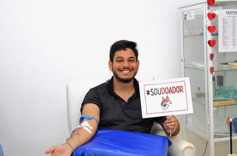 Sangue da Raposa mobiliza comunidade em ação de doação de sangue no Cesmac