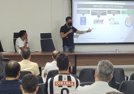 Evaristo Piza e comissão apresentam planejamento técnico do ASA