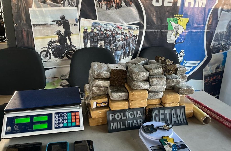 Quase trinta quilos de maconha são apreendidos na Grande Aracaju