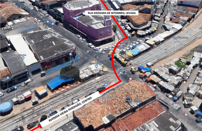 Trânsito dos bairros Centro e Levada será reordenado 