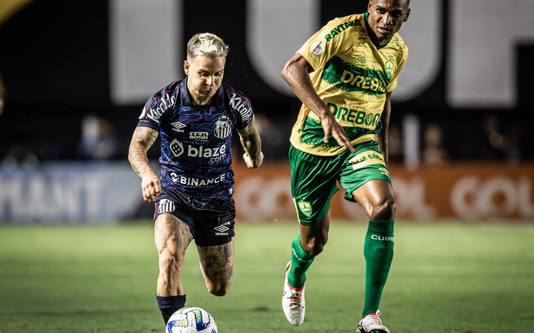 Santos joga mal, empata com o Cuiabá e perde chance de se distanciar da zona de rebaixamento