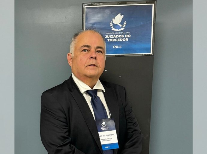 Juiz Cláudio José participa de Encontro Nacional dos Juizados do Torcedor, em Brasília (DF)