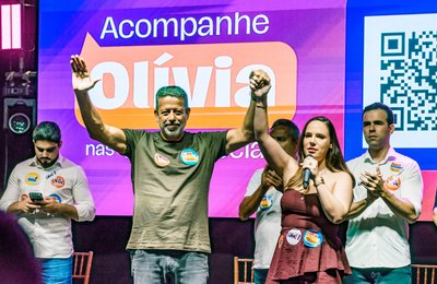 Arthur Lira demonstra força política em Maceió durante lançamento da pré-candidatura de Olívia Tenório