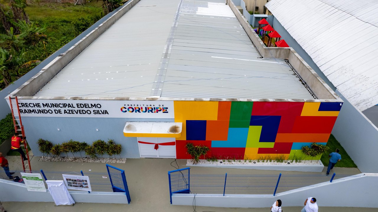 Prefeito Marcelo Beltrão entrega creche em Pindorama