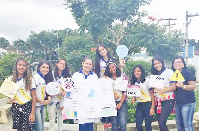 Escola Sesi/Senai de Atalaia promove campanha contra o Aedes